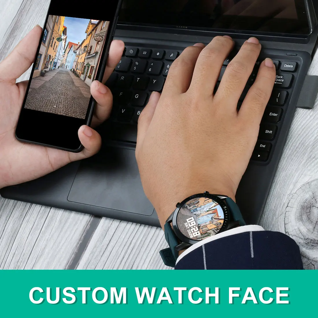 

Smart Watch I9 Touch Screen Bluetooth Hand Free Smartwatch Men Women Fitness Tracker Heart Rate Call Message Music Band