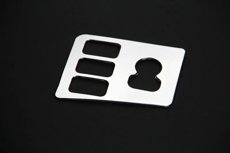 Новое поступление хромированное украшение из АБС пластика для внутренней