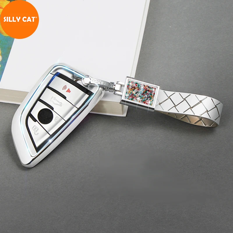 

Car Key Case Suit For BMW Key Fob Cover Case 2 3 5 7 Series 6GT X1 X3 X5 X6 F45 F46 G20 G30 G32 G11 G12 F48 G01 F15 F85 F16 F86