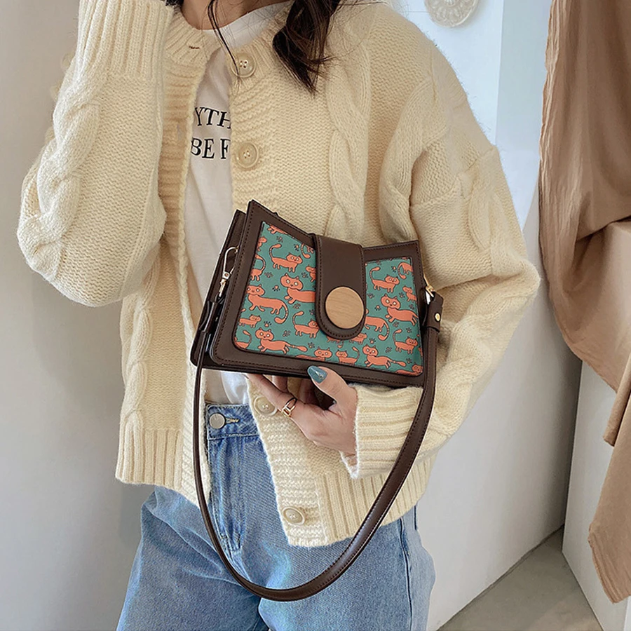 

Luxury Pu Leather Casual Handbags Women Bags Designer Chain Shoulder Totes Small Bags Hot Sale