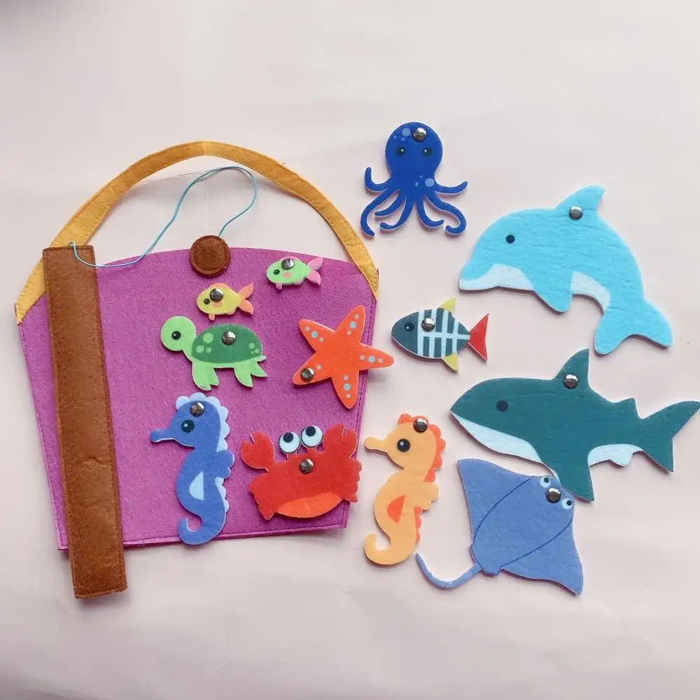 

Children Boy girl fishing toy set suit magnetic play water baby toys fish square hot gift for kids Free Shipping