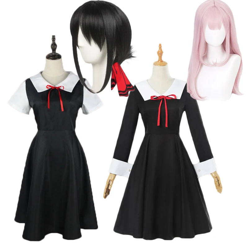 Костюм Kaguya Sama Love Is War костюм Shinomiya Fujiwara платье Чика наряд униформа Лолиты школьные