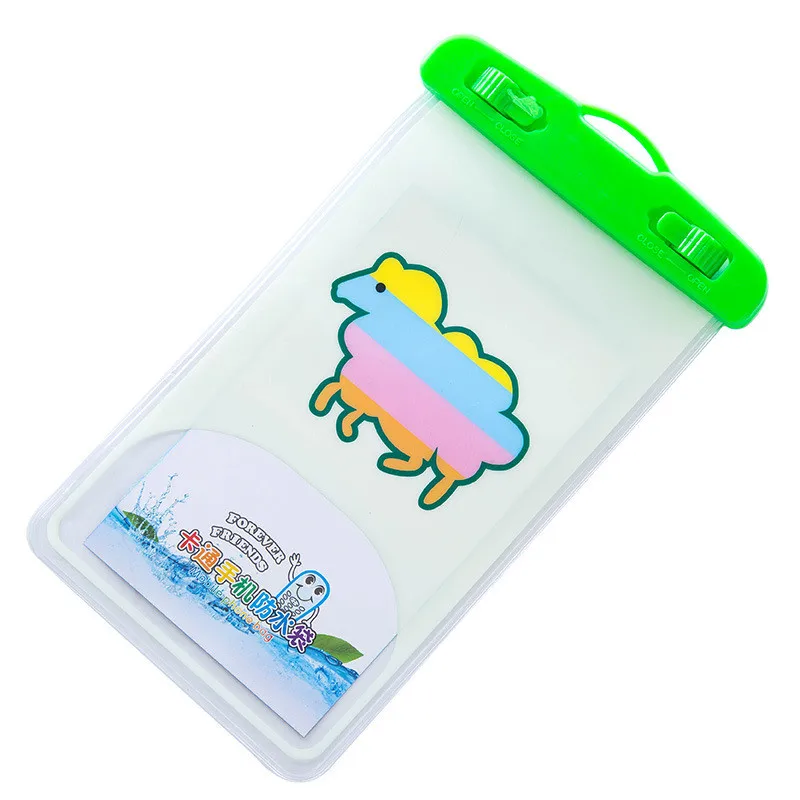 

2019 New Swimming Bag Waterproof Bag Mobile Phone Shell Swimming Beach Drying Bag Climbing Cartoon Mobile Phone Bag