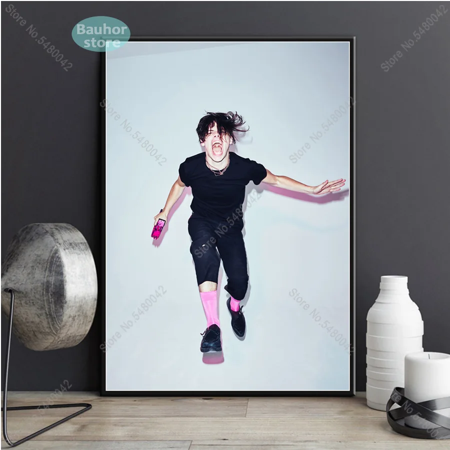 Yungblud плакат музыка Звезда концертный век ответственность холст живопись плакаты и принты стены искусства для гостиной домашний декор