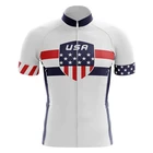 Мужская одежда Pro Team с флагом США, одежда для велоспорта, летняя велосипедная одежда с коротким рукавом 2021 Ropa Ciclismo MTB одежда, спортивная одежда