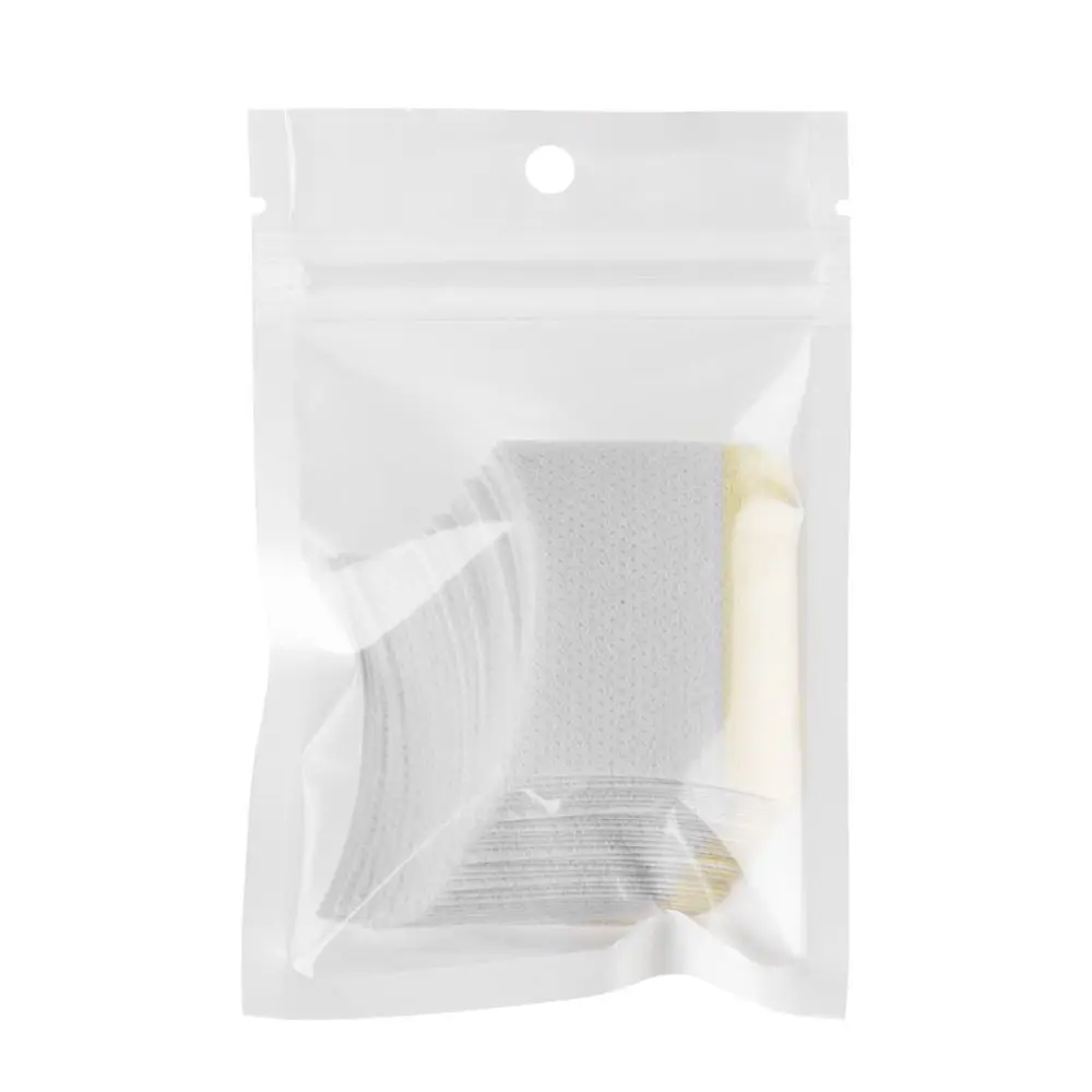 

Eye Makeup Tools White Antistimulation Eyelashes Extension Removing Under Eye Pads False Eyelashes Cotton Pads