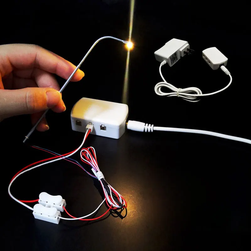 

Комплект питания порта 3 В/12 В со светодиодной подсветильник кой, 6 выходов