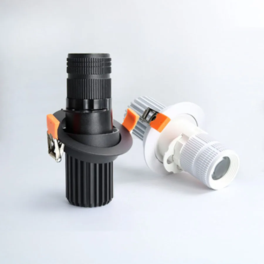 

Светодиодный потолочный светильник с регулируемым фокусом, утопленный Точечный светильник, трековые светильники для дома, магазина, одежды, Stor, 10 Вт, 15 Вт, 20 Вт