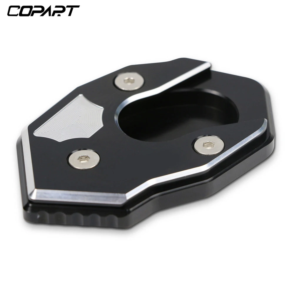 Для KAWASAKI NINJA 250 300 650 1000 ER6F ER4F ZX6R ZX10R боковая подставка для ног мотоцикла увеличенная