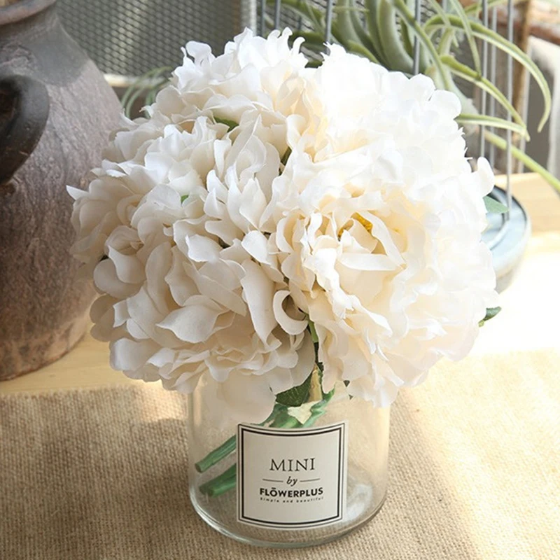 

Peony wedding bouquets artificial flowers wholesale home decoration craft plants