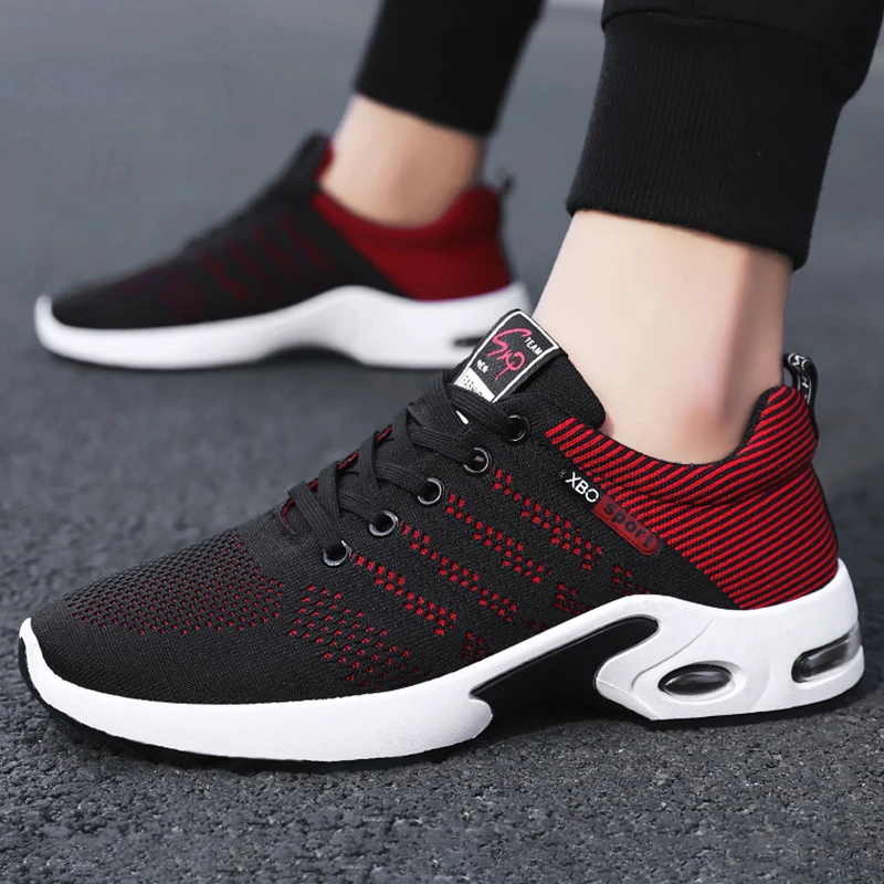 

Men's Casual Sports Shoes Fashion All-match Air Cushion Non-slip Sneakers Lightweight Comfortable Running Shoes Size39-44