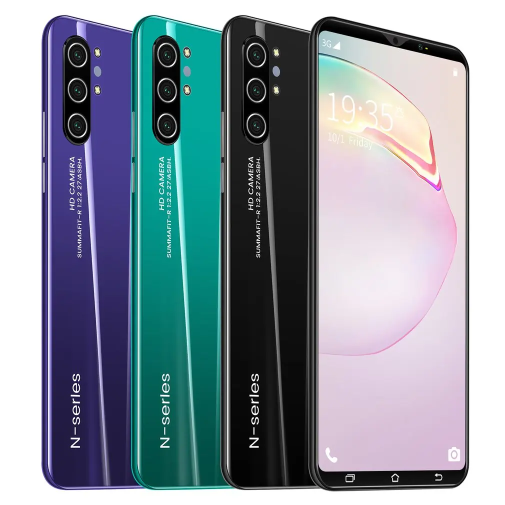 

Note10+ Smartphone 5-Inch Digital Display Screen 512M+4G Quad-Core Smartphone Multifunctional Dual Card Dual Standby