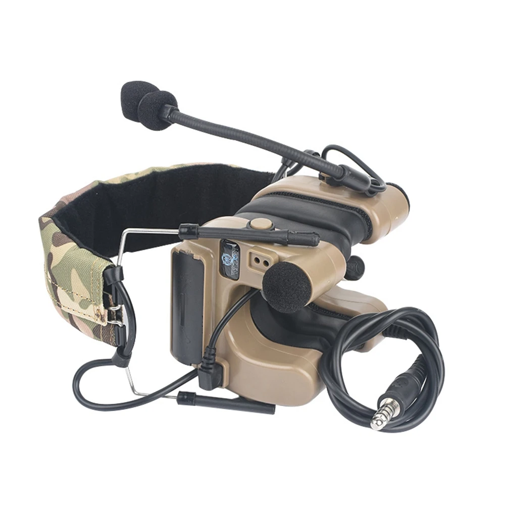 COMTAC IV Military Tactical Headset Anti-Noise Headphone Airsoft CS Hunting Shooting Earmuff Hearing Protection Army Accessories | Спорт и
