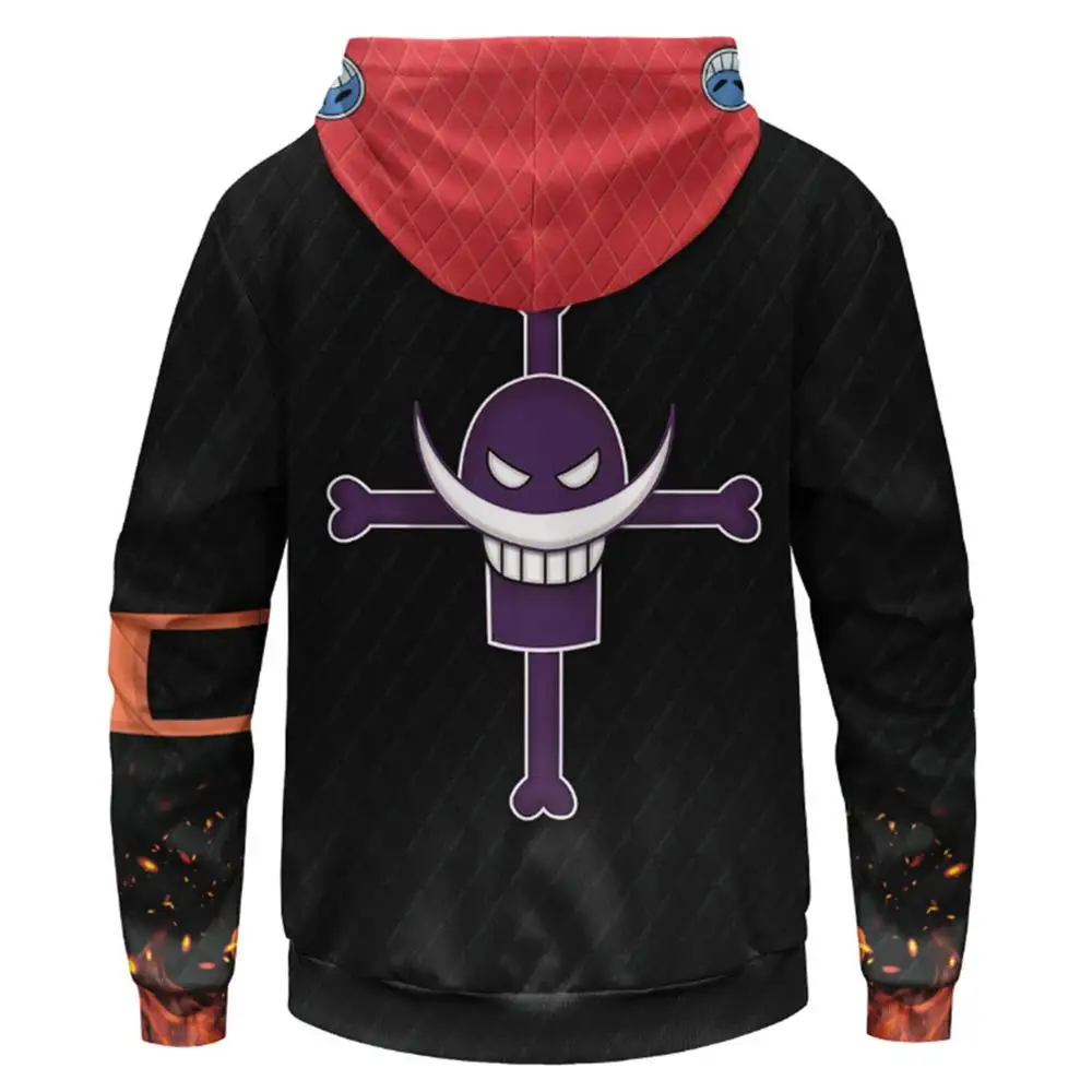 Аниме One Piece Luffy Ace Law Zoro 3D наряд толстовки мужские и женские пальто на молнии куртка