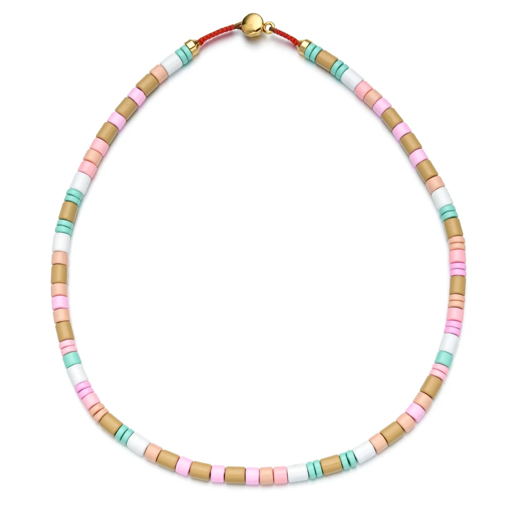 Женское колье-чокер ZMZY весеннее колье с бусинами в стиле бохо свадебные