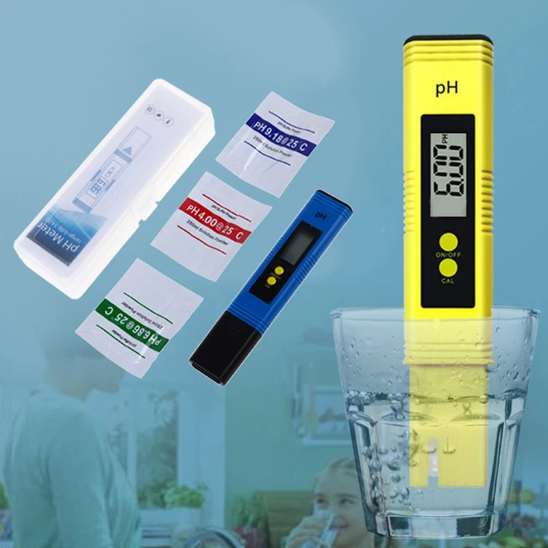 PH-метр цифровой с ЖК-дисплеем Точность 0 01 PH подходит для аквариума бассейна |
