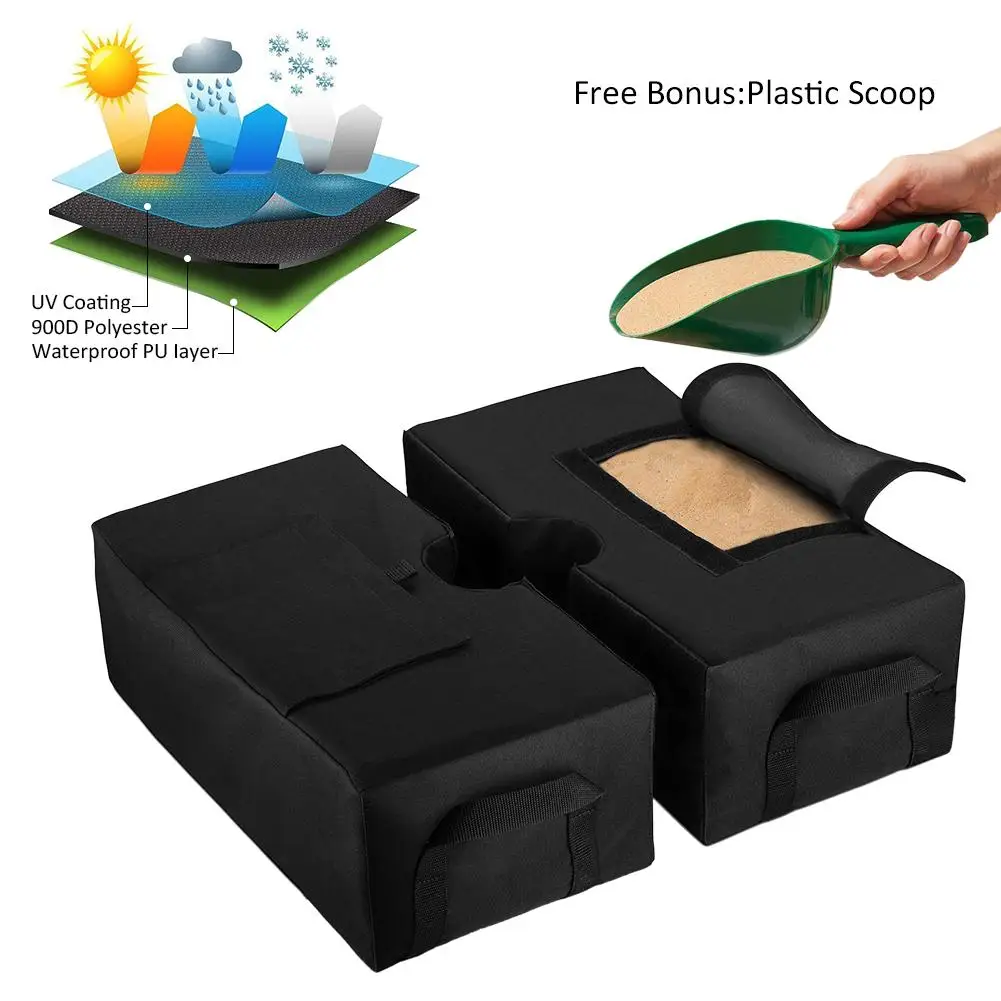 Наждачные мешки для палатки наружные сдельные с песком фиксирования съемный