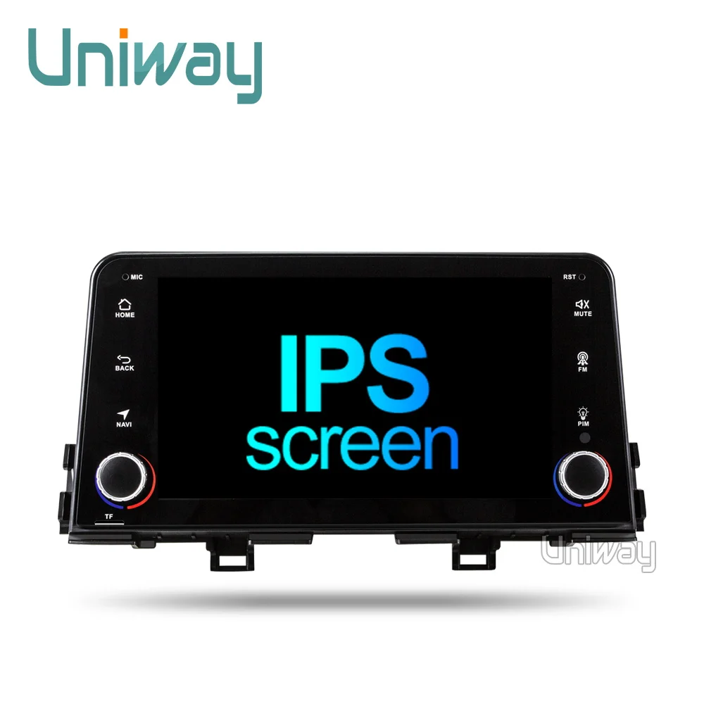 Uniway android 9 0 2G + 32G Автомобильный dvd плеер forKia Picanto 2017 2018 GPS навигация автомобильный