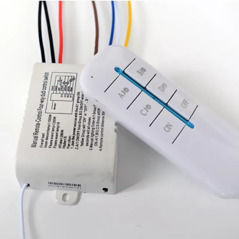 Беспроводное дистанционно управляемое освещение 220 В переключатель управления