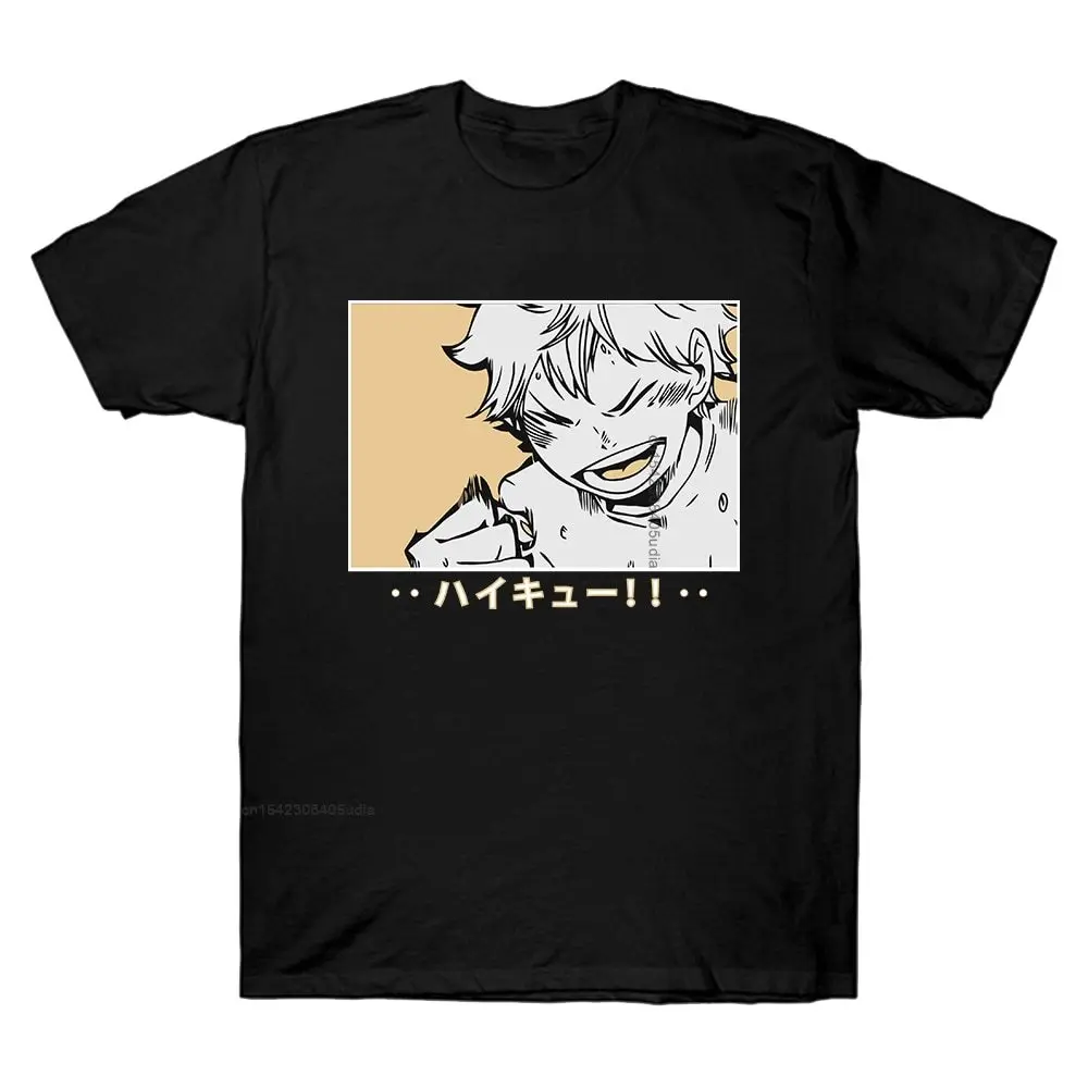 

Anime Shirt Haikyuu Hoodies Unisex Kuroo Anime Bokuto Shoyo Volleyball T Shirt Camisas Streetwear Shirt Tops
