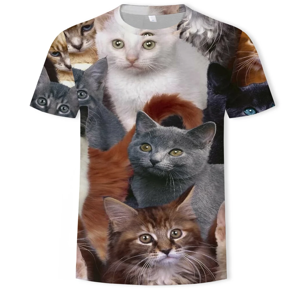 

Summer 2021 Men Women/children 3d Printed Green Animal Cartoon Short Sleeve Cute Fun T-shirt, Comfortable Fashion Loose Sports S
