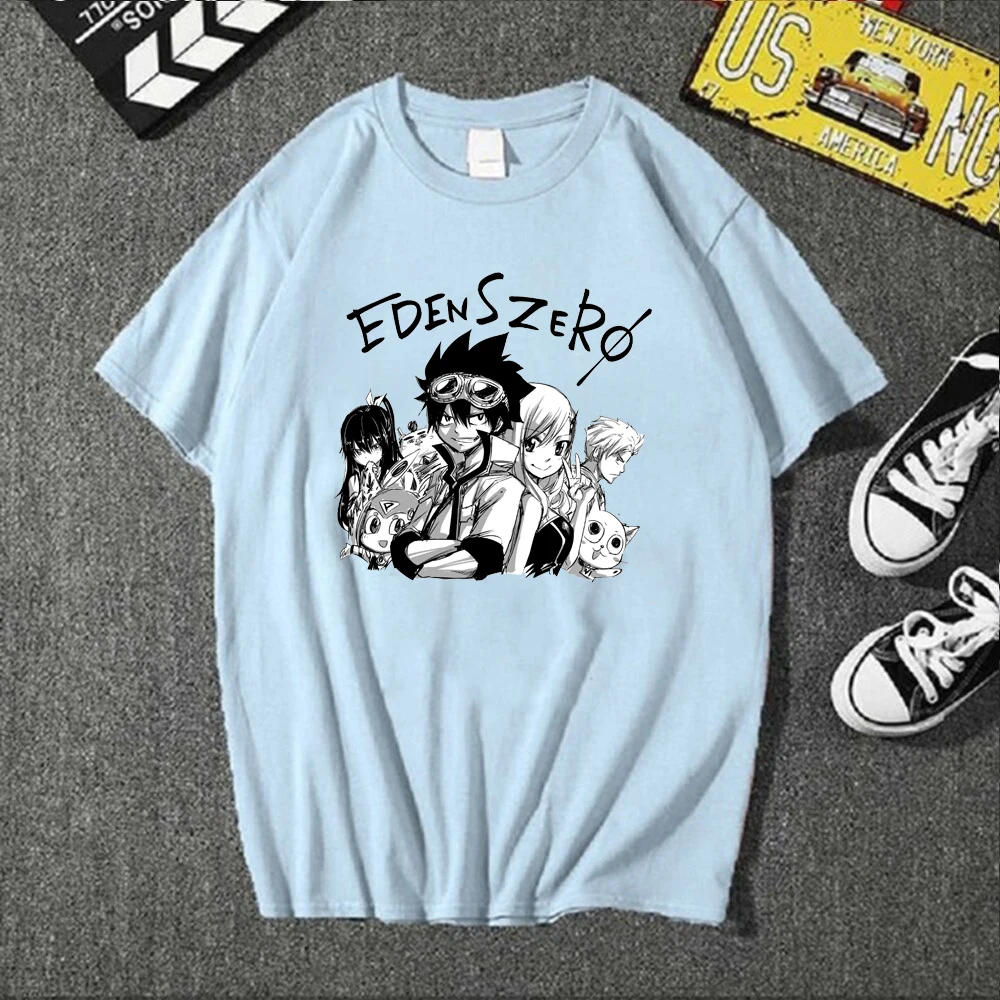 

Edens Zero T Shirt Women Short Sleeve Round Neck Street Style Tee Shirt