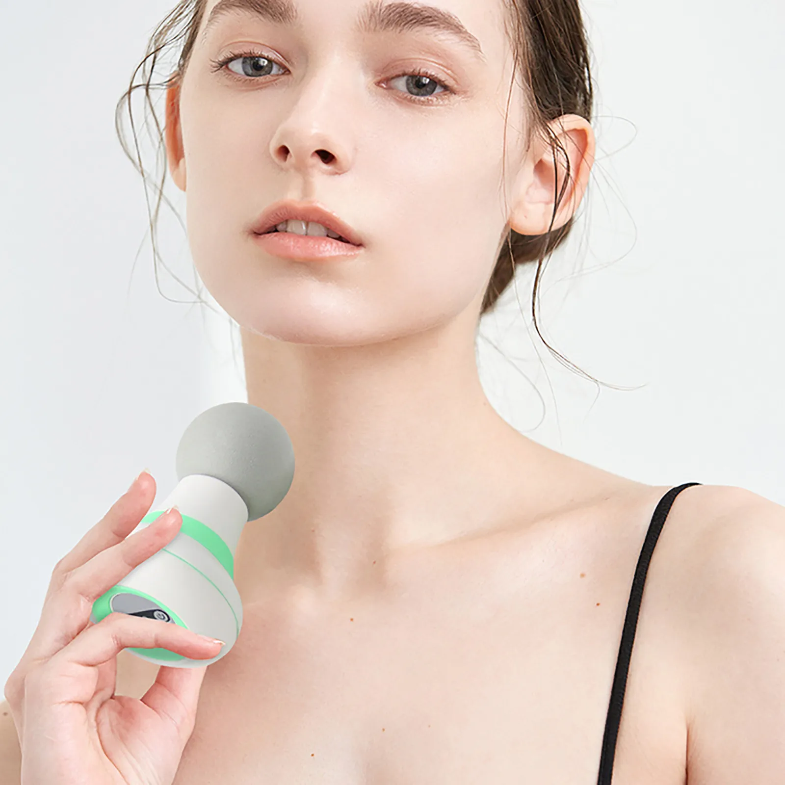 Бесшумный беспроводной массажер для мышц ручной глубокий массаж перкуссионная