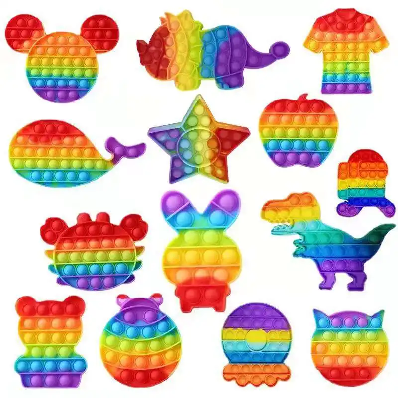 Простой зажим с пузырьками для снятия стресса | Игрушки и хобби