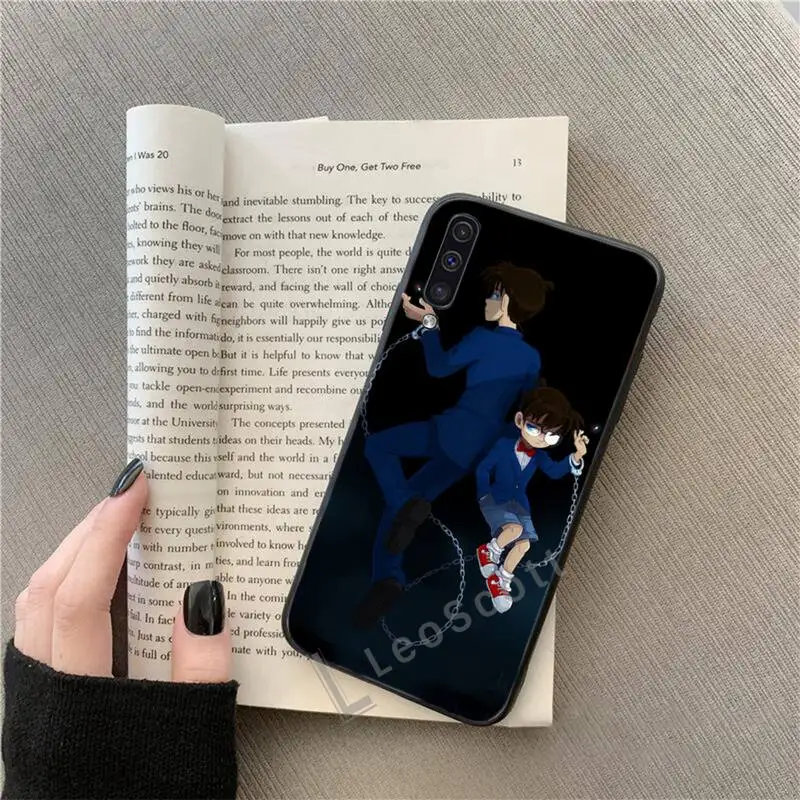 

Detetive conan jimmy kudo anime Phone Case For Samsung A40 A31 A50 A51 A71 A20E A20S S8 S9 S10 S20 Plus note 20 ultra