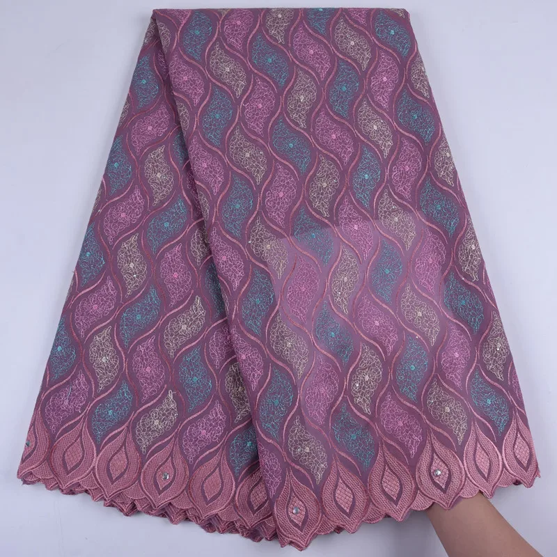 Африканская кружевная ткань красивая швейцарская хлопковая мягкая Французская