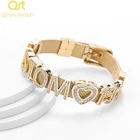 Модные ювелирные изделия с именем, из нержавеющей стали