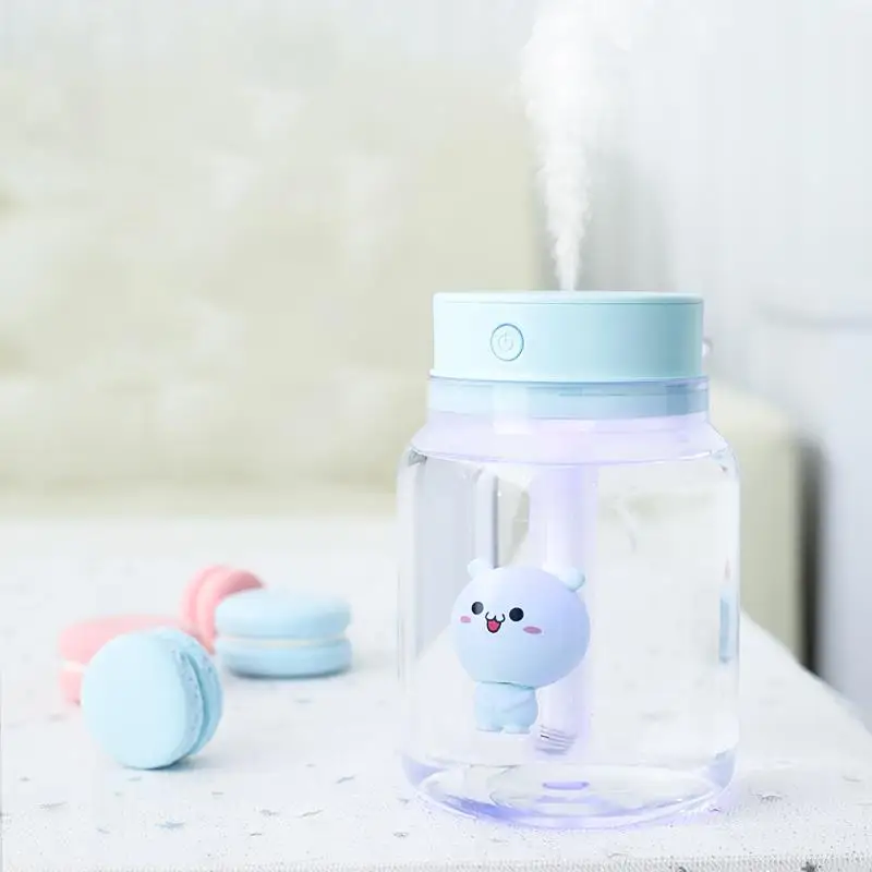 KBAYBO 400ML Candy Bottle USB Humidifier Cool Mist Maker Reduce Radiation Function Aromatherapy Household Air Purifier Gift | Бытовая