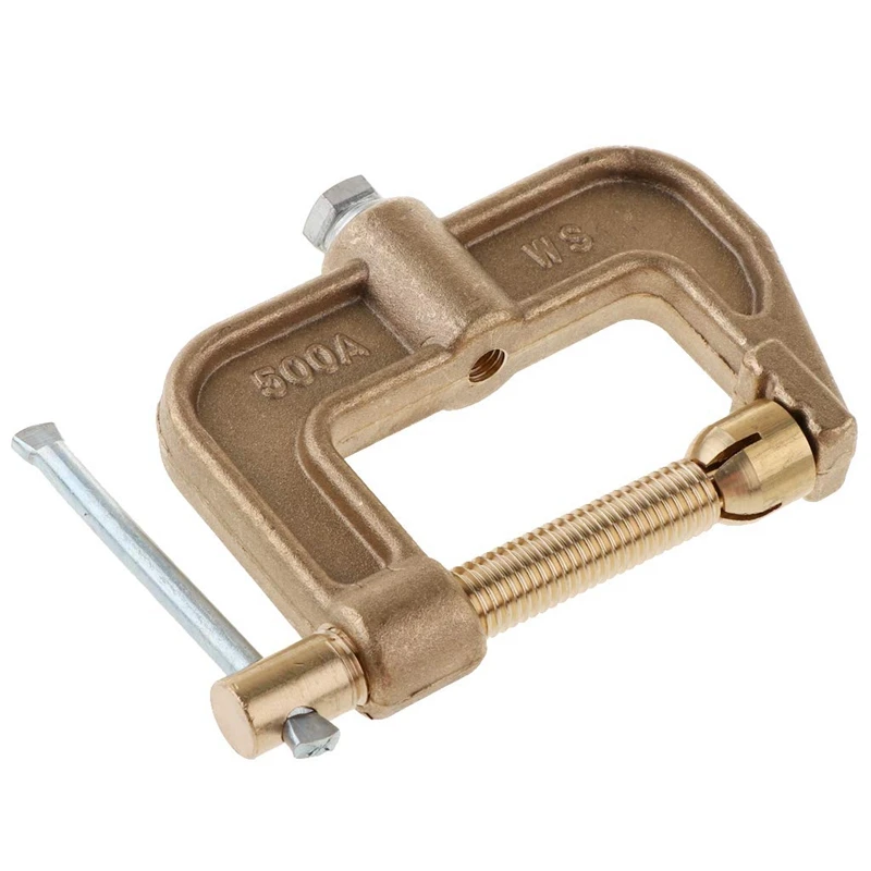 

Ground Clamp 500A G-Style Welding Earth Clamp Welder Machines Accessories Copper Argon Arc Clamp