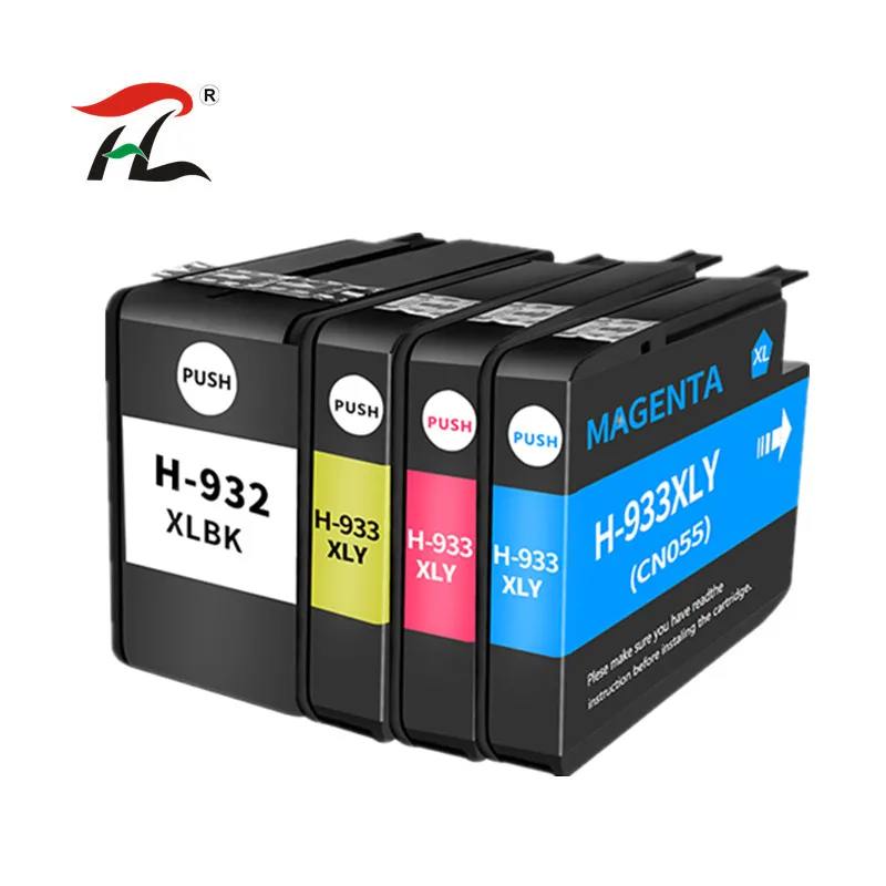 932XL 933 для HP 932 933XL сменный чернильный картридж принтера Officejet 6100 6600 6700 7110 7610 7612 |