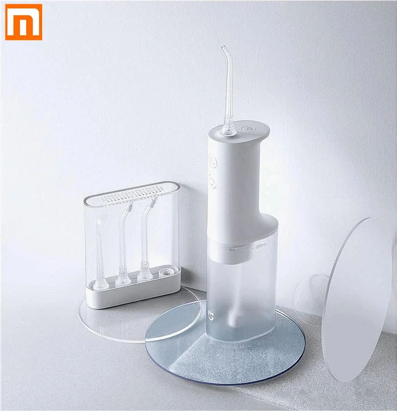 Xiaomi Mijia Электрический ирригатор для полости рта 200 мл емкость IPX7