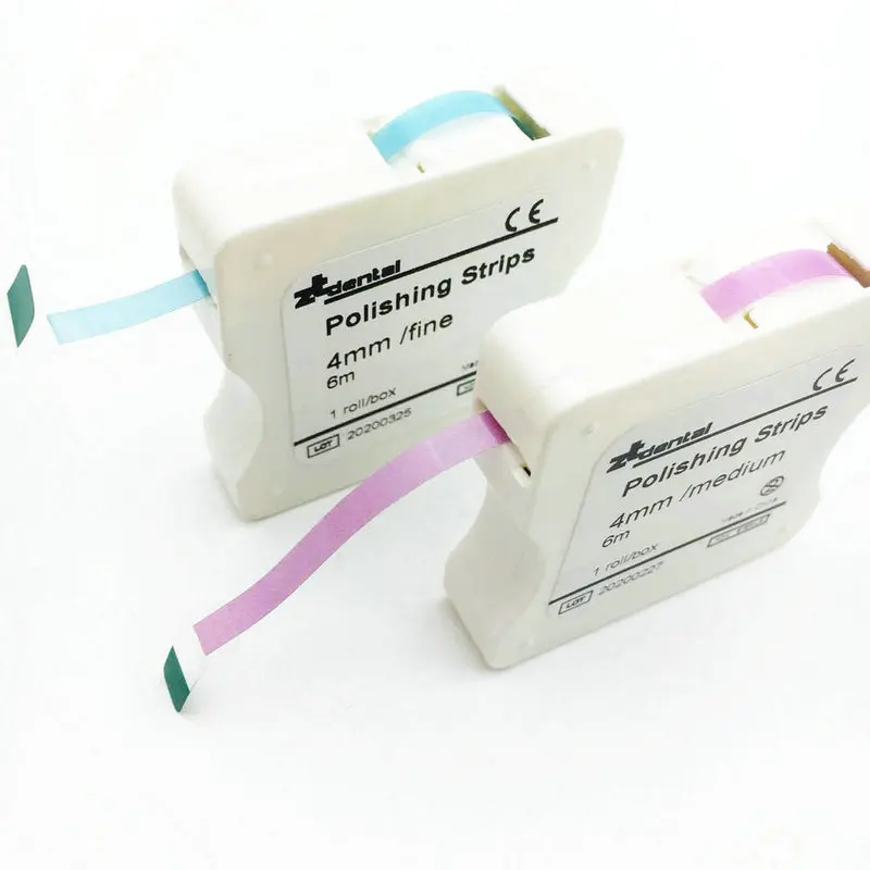 6 м/рулон фильцы зуботехнические полировочные полосы диаметр 4 мм набор для