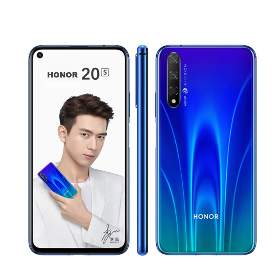 Новый honor 20s LTE мобильный телефон 6 26 &quot6 ГБ/8 ГБ ОЗУ 128 Гб ПЗУ Восьмиядерный kirin 810