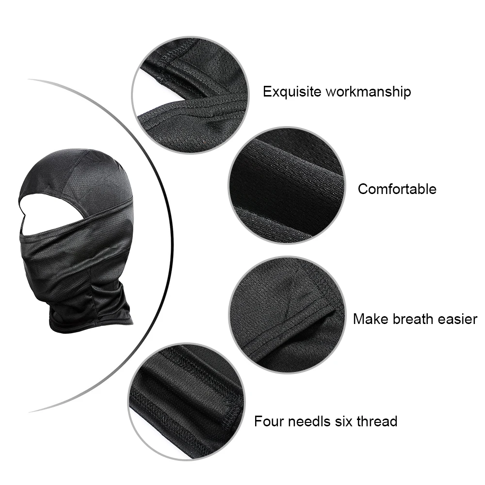 Камуфляжная мотоциклетная Балаклава Военная Тактическая Маска на все лицо