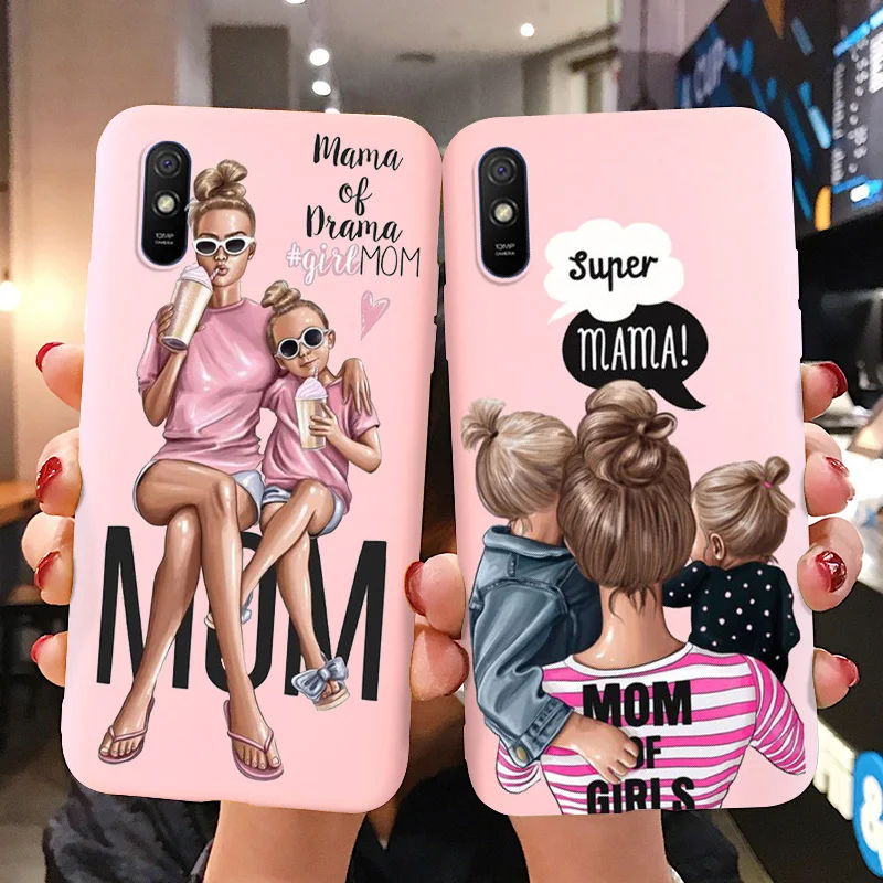 Poco X3 NFC F2 X2 чехол для Xiaomi Redmi Note 9 Pro Чехол Супер Мама Детские Mi 10T Lite 10 Ультра 9T A3 9A 9C 9S
