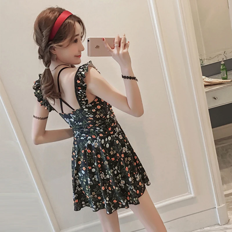 Женский купальник с v-образным вырезом пуш-ап цельный сексуальный летний женский