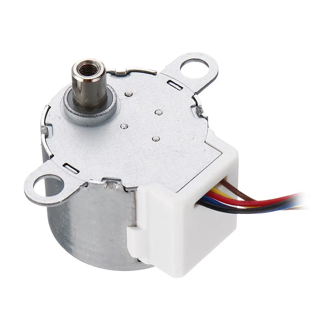 DC 12V микро шестерни шаговый двигатель 4 фазы 5 Провода ed коробка снижение
