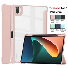 Case for XiaoMi Mipad5 11 Inch MiPad 5 Pro Funda Pencil Holder Cover Mi Pad 5 Pro 11 2021 Leather Shock Proof Tablet Stand Shell