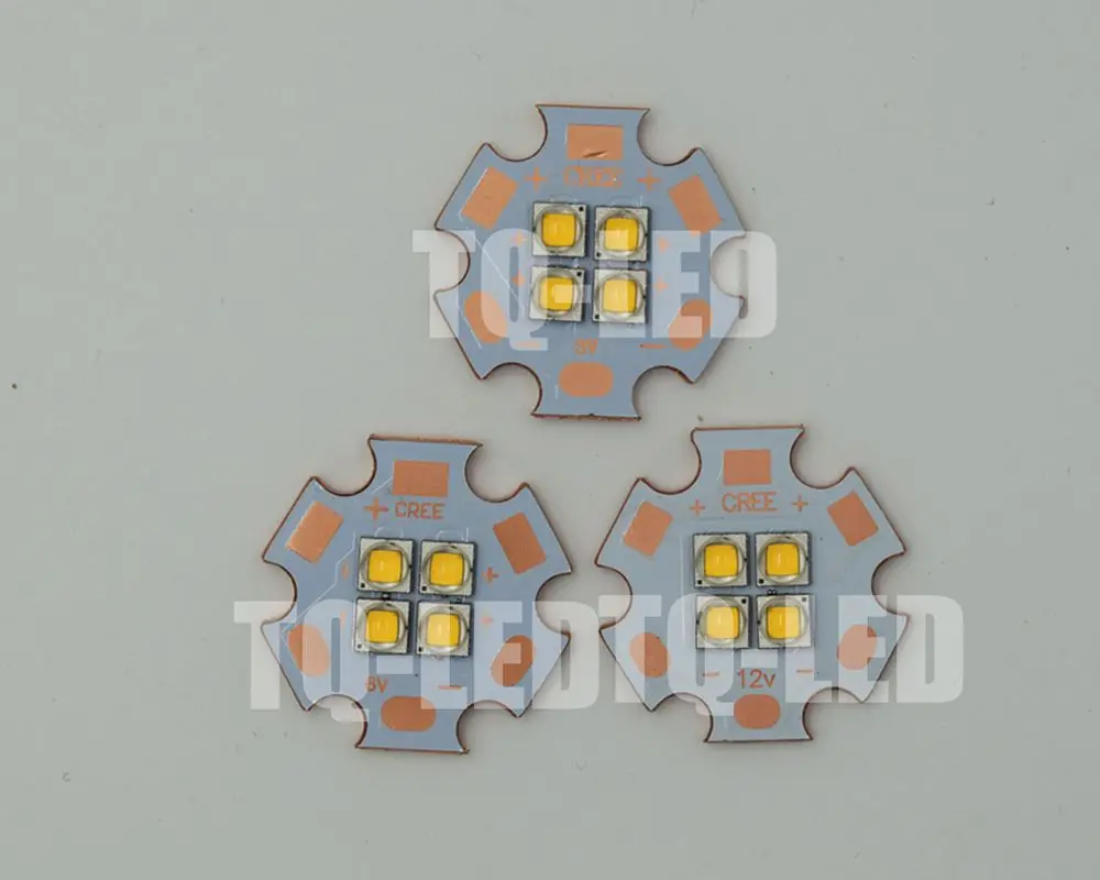 CREE XPG2 XP G2 4 чипа 20 Вт светодиод высокой мощности с медной печатной платой