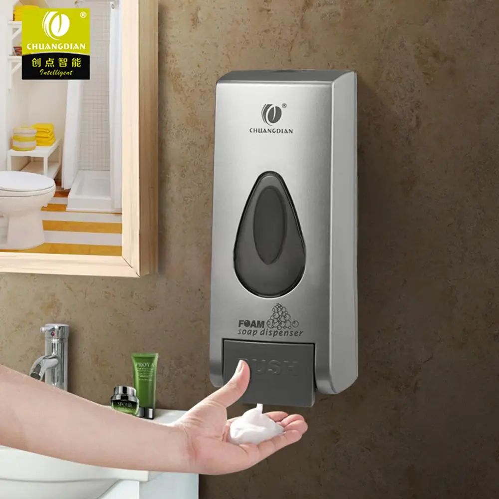 500 мл пены мыло диспенсер с настенным креплением дозатор шампуня для душа