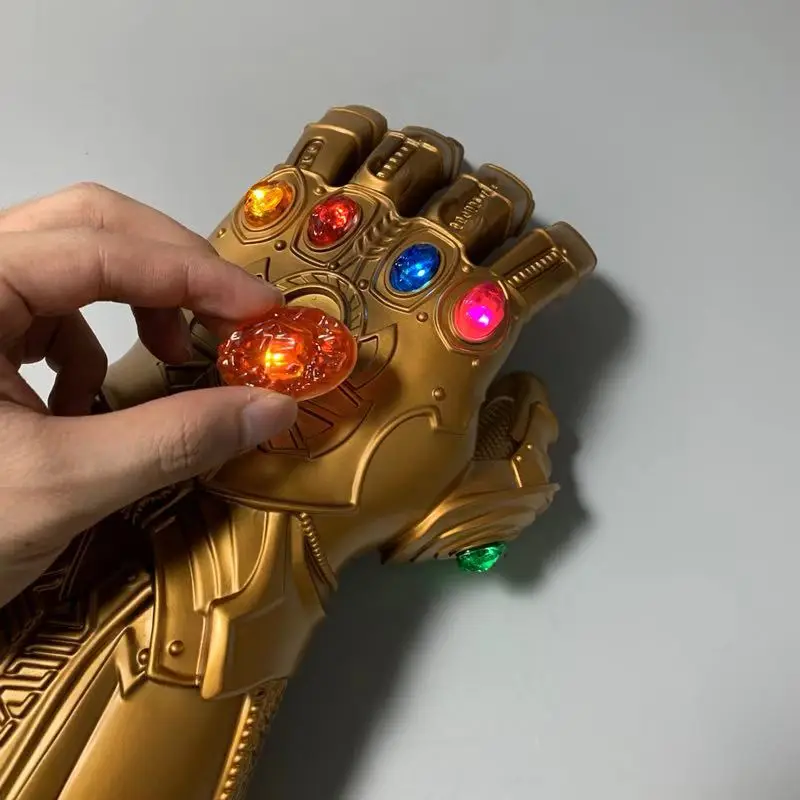 Мстители 4 Железный человек Бесконечность Gauntlet Косплей рука перчатка Таноса