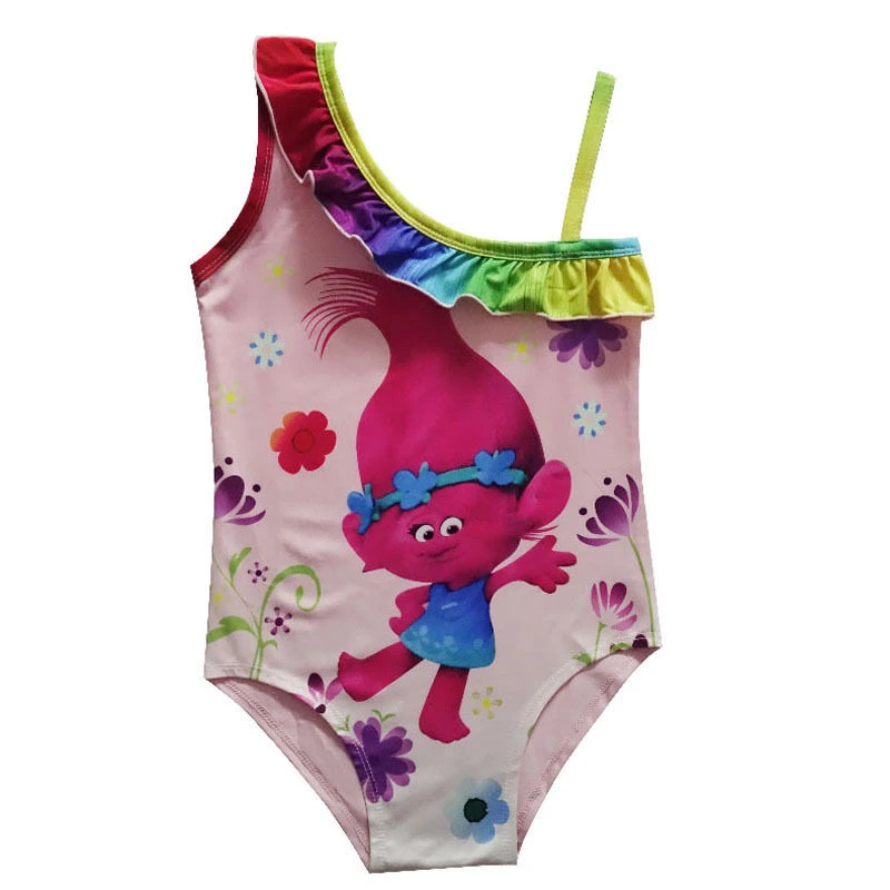 Летнее пляжное бикини для девочек Детский костюм костюмированной вечеринки