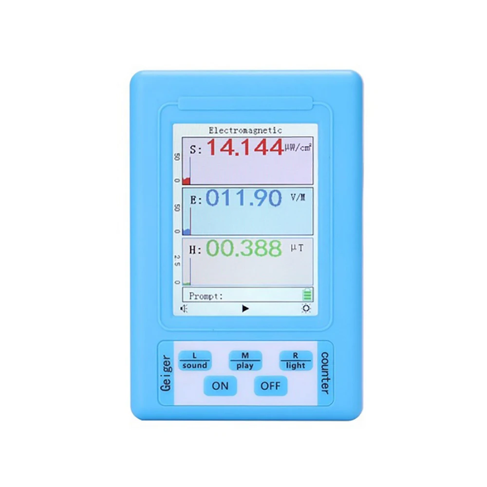 

BR-9A Portable Digital Electromagnetic Radiation Detector EMF Meter High Accuracy Professional Radiation Dosimeter Monitor Test