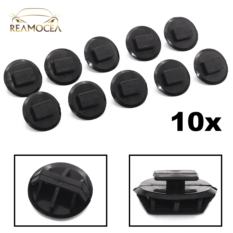 Reamocea 10Pcs Black Nylon Side Skirt Moulding Clips OEM BP4L-51-SJ3 Fit for Mazda 3 5 6 CX-7 CX-9 RX-8 Auto Car Accessories | Автомобили