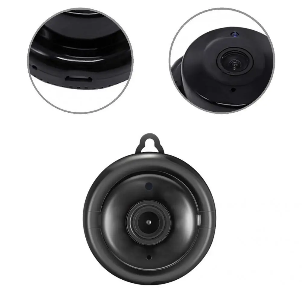 

Черная надежная 1080P камера ночного видения для домашней безопасности, совместимая с USB камера безопасности, портативная камера для рынка