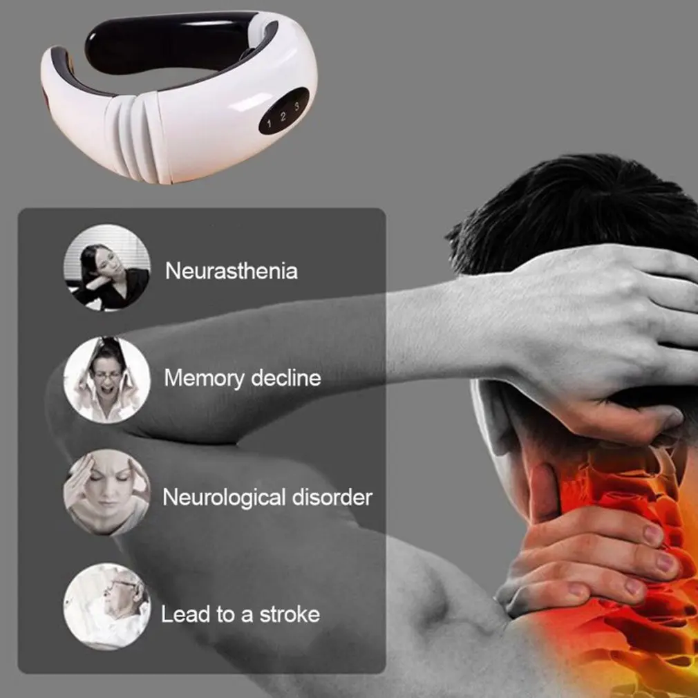 Многофункциональный инструмент для массажа шейного отдела позвоночника